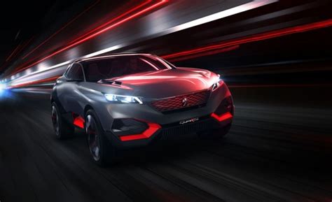 Peugeot Quartz Un Concept Car Affûté En Prémisse Dun Futur Suv