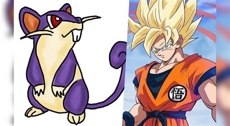 Pokemon Rattata Would Defeat Goku Fight Anime Dragon Ball World Today