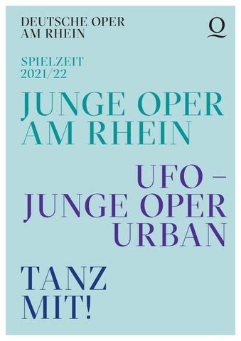 Spielzeit 2021 22 Junge Oper Am Rhein UFO Tanz Mit By Deutsche