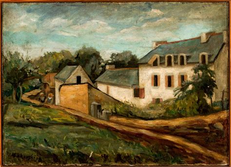 Tadeusz Makowski Landscape From Le Pouldu Mpw Mnw National