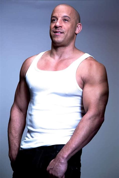 Vin Diesel In A Tank Top Omg 💪 Vin Diesel Mens Tank Tops Movie Stars