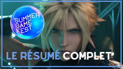 SUMMER GAME FEST 2023 LE RECAP COMPLET En 10 Minutes YouTube