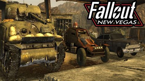 Every Drivable Vehicle In Fallout New Vegas Youtube