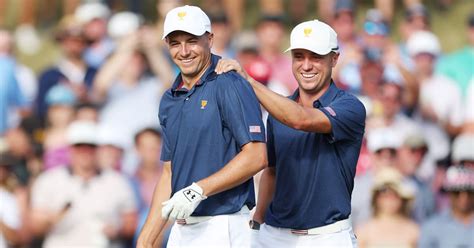 Jordan Spieth And Justin Thomas Go 4 0 0 For Us Team Pga Tour