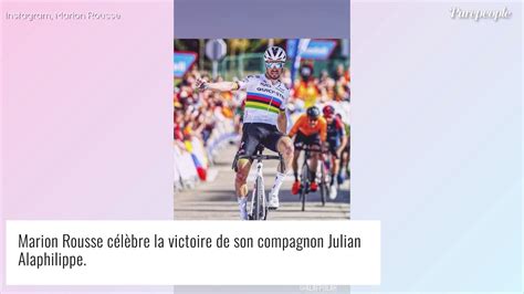 Julian Alaphilippe Victorieux Marion Rousse Folle De Joie Leur Fils