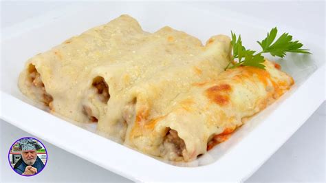 Canelones Con Carne Del Cocido Cocina Familiar Con Javier Romero Tv