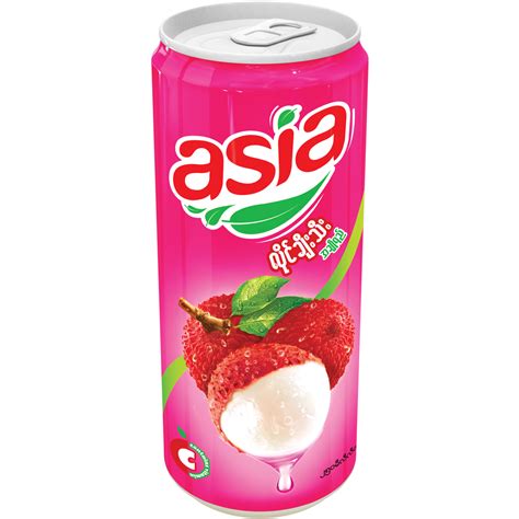 Asia Lychee Juice With Pulp 250ml