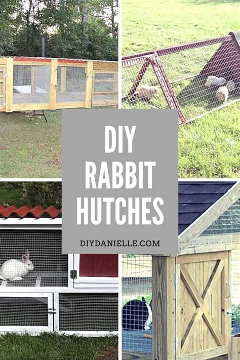 Easy To Build Diy Rabbit Hutch Ideas With Tutorials Diy Rabbit Hutch