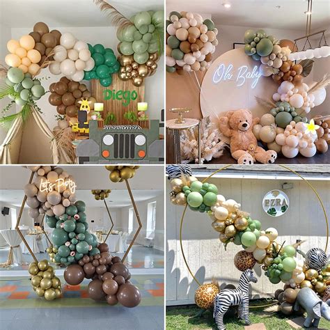 Balloon Arch Kit Jungle Safari Theme Balloon Arch Garland Kit Sage