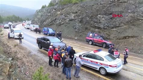 Bursa da Cenazeye Giden Yolcu Otobüsü Devrildi Çok Sayıda Yaralı Var 6