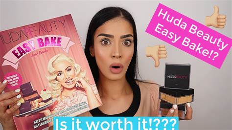 Huda Beauty Easy Bake Setting Powders Review Youtube