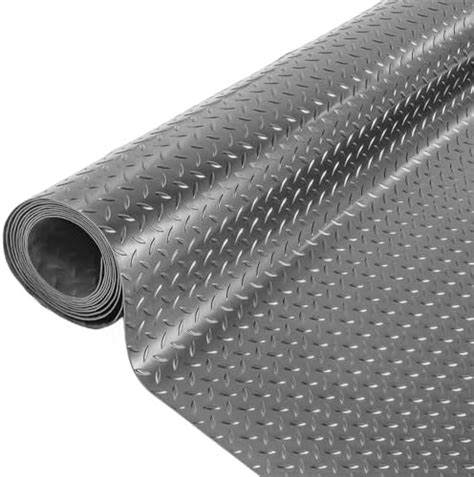 5m X 15m Checker Rubber Garage Flooring Matting 16 Sizes To Choose From On This Listing