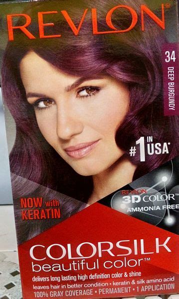 Revlon Deep Burgundy Hair Color