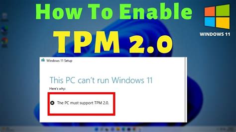 Cara Mengatasi Eror Windows 11 Saat Install The Pc Must Support Tpm 2 0 Porn Sex Picture