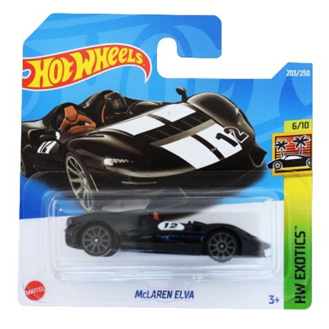 Hot Wheels McLaren Elva fekete kisautó Mattel vásárlás a Játékshopban