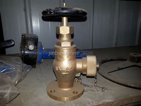 Marine Bronze Angle Hose Valve JIS F7334 5K DN15 DN25 Buy JIS Marine