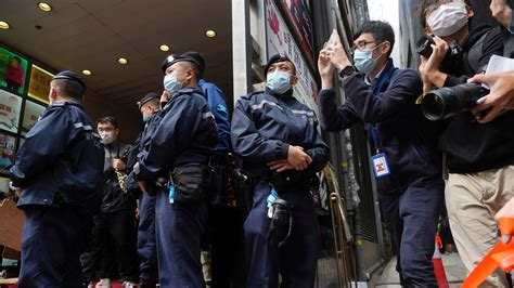 Hong Kong Pro Democracy News Outlet Shuts Down After Police Raid And