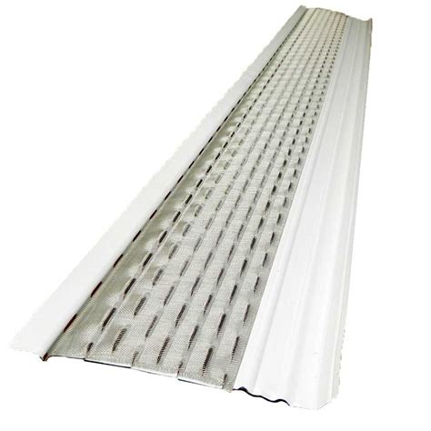 Gutter Guard By Gutterglove 4 Ft L X 5 In W Stainless Steel Micro Mesh Gutter Guard 20 Pack