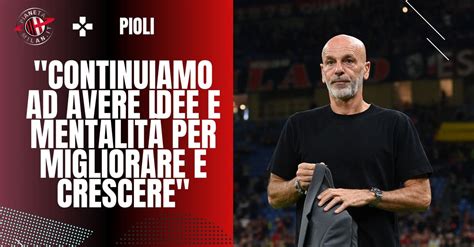 Pioli “tre Anni Incredibili Maldini E Massara Importanti Per La