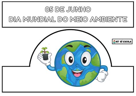 Coroa Do Meio Ambiente Para Imprimir Lembrancinha S Escola