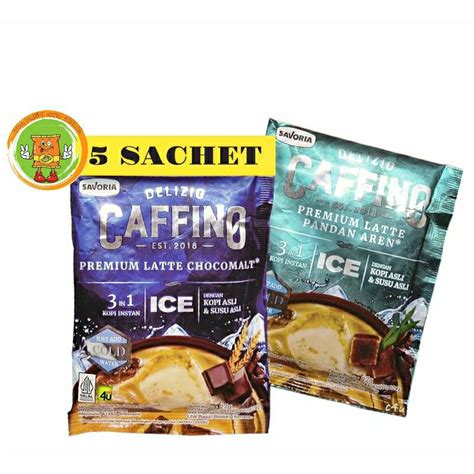 Jual Kopi Caffino ICE Premium Latte 5 Sachet Shopee Indonesia