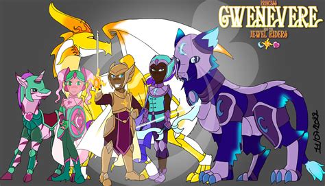 Princess Gwenevere and the Jewel Riders - Armors by silena33 on DeviantArt