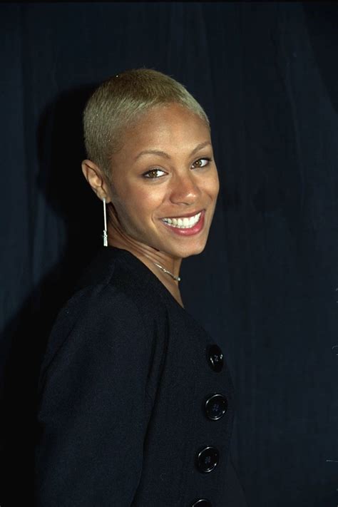 Jada Pinkett Smith | Straight layered hair, Short natural hair styles, Short hair styles