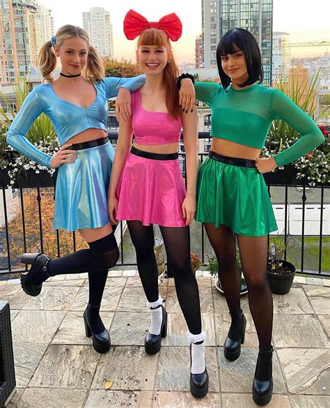 Riverdale Cast Members Channel The Powerpuff Girls In Matching