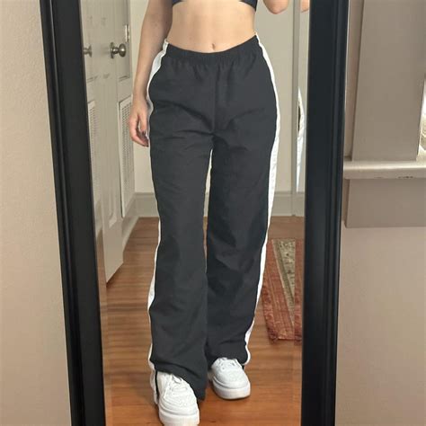 Nike Baggy Track Pants Lined And Warm On The Inside Depop