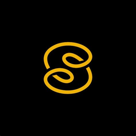 Premium Vector Beautiful Letter Ss Infinity Monogram In A Very Luxury