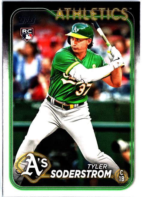 2024 Topps Tyler Soderstrom Rookie RC Oakland Athletics EBay