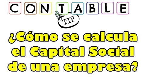 El Ejemplo Del Capital Social De Una Empresa