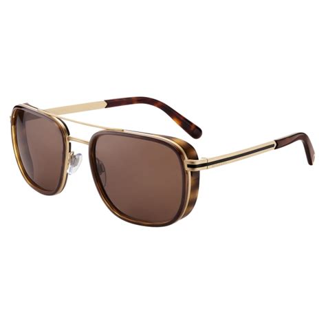 Bulgari - Bvlgari Bvlgari Man - Rectangular Sunglasses - Brown- Bvlgari ...