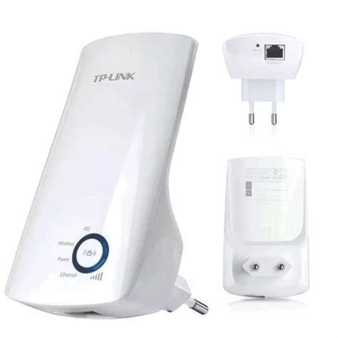 Repetidor De Sinal Wi Fi Tp Link Expansor Tl Wa Re Mbps Branco