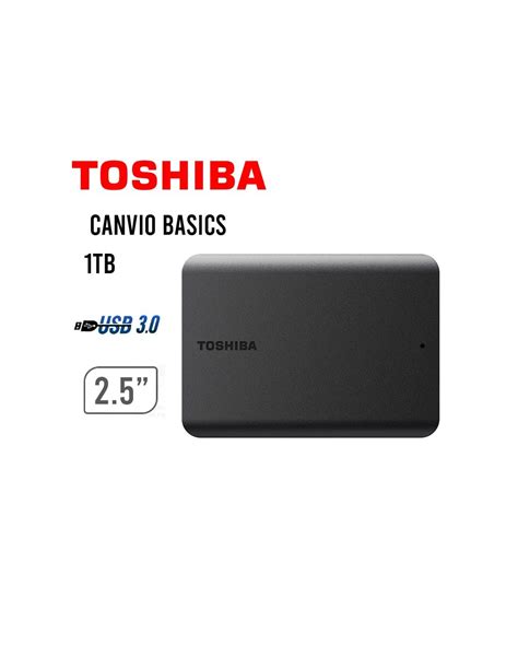 DISCO DURO EXTERNO TOSHIBA 2TB HDTB520XK3AA CANVIO BASICS Online