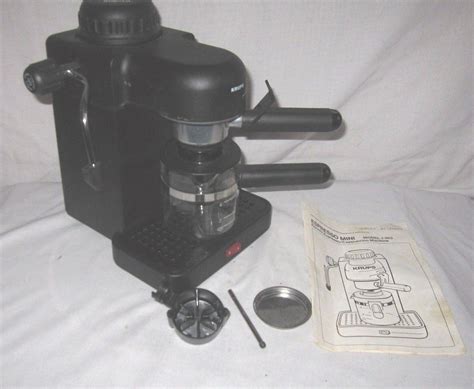 Krups 963 Espresso Machine Manual