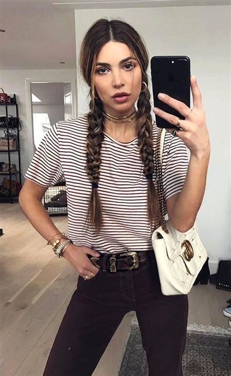 Outfits Con Dos Trenzas Para Sacar Tu Lado Más Merlina Adams Es La Moda