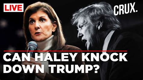 Chaos Follows Him Nikki Haley Slams Donald Trump In Iowa Gop