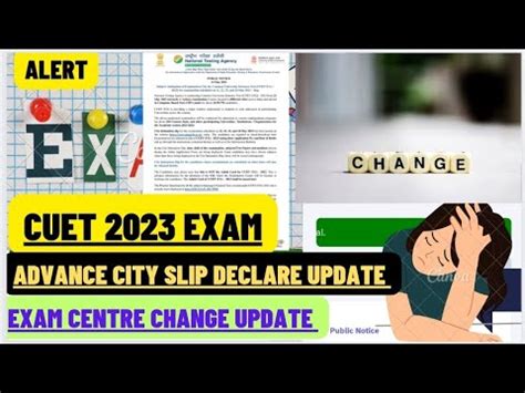 Cuet Ug Exam Centre Change Update Exam How To Change Exam City