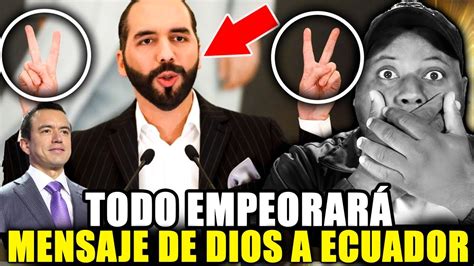 Confirmado Profecia A Nayib Bukele Se Cumple Pronto Envia Mensaje