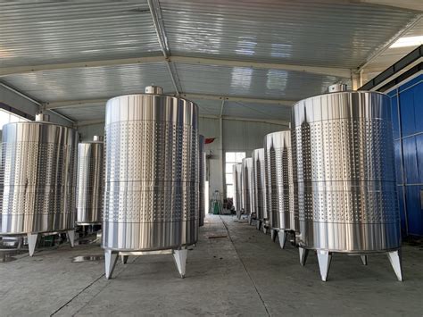 Stainless Wine Fermenter Wine Fermentation Tanks Wine Tanks Winery