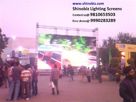 Led Screen Mobile Van Rental At Best Price In Delhi Shinobiz Lighting