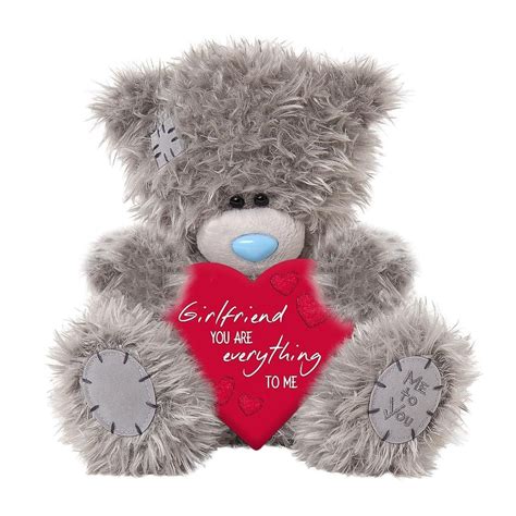 Tatty Teddy Made With Love Me To You Bear With Plush Heart Girlfriend