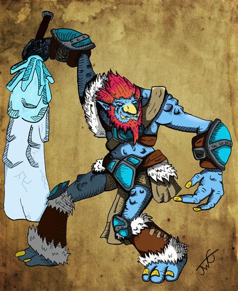 Trundle The Troll King By Skull T Echidna On Deviantart