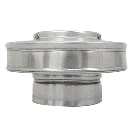 Active Ventilation In Dia Aluminum Vent Pipe Cap In Mill Finish Vpc