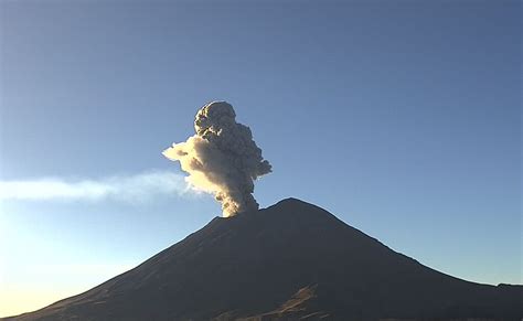 Fotos Volcán Popocatépetl Se Mantiene Activo Y Piden No Escalarlo