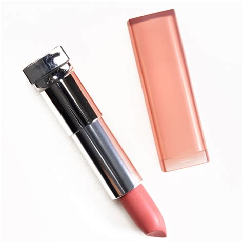 Maybelline Naked Coral Color Sensational Inti Matte Nudes Review Swatches