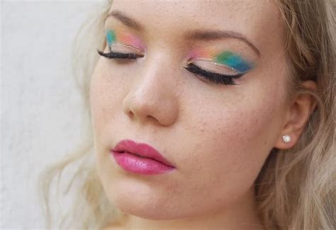 Easy Rainbow Makeup Tutorial Saubhaya Makeup