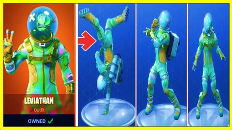 New Legendary Leviathan Skin With 25 Dance Movesemotes Fortnite Battle Royale Youtube