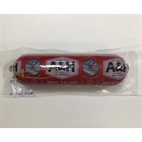 Abeles Heymann Twin Pack Salami 2 X 14 Oz Costco Food Database